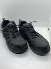 Merrell Fullbench Speed Toe Work Boots Black Mens Size 9.5 M Water Oil Resistant