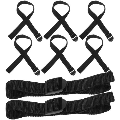 8pcs Lawn Aerator Sandals Fixing Band Gardening Floor Aerator Shoes Strap - Picture 2 of 12