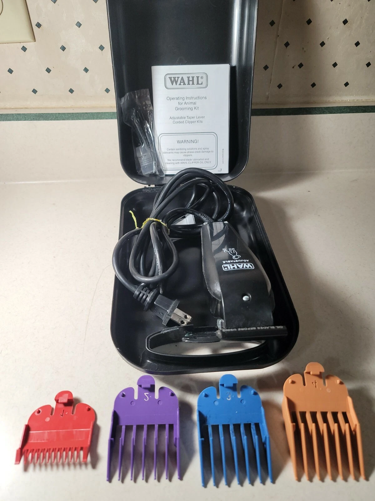 Professional Wahl Pet Grooming Kit Model PCMC Pet Clippers