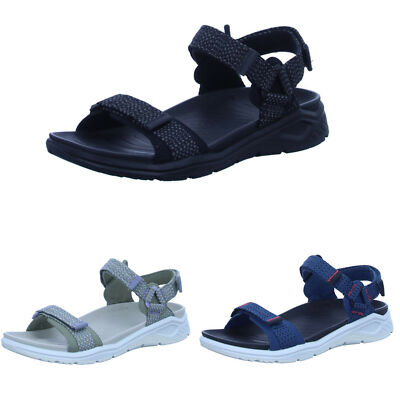 Ecco X-Trinsic Womens Sandals Trekking Hiking Outdoor Textile Sport Flat Casual