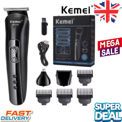 Profi Haarschneidemaschine Akku Trimmer Bartschneidemaschine Friseur Kemei