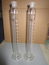 PYREX GLASS 250ML SINGLE SCALE GRADUATED CYLINDER--NO 2982
