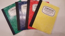 Pallex Composition Notebook 100 sheets/200 pages multi color- Get one for 1.50 