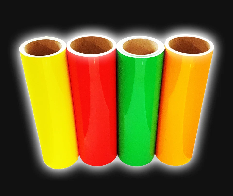 ORAFOL 23,99€/m² Neon Plotterfolie Oracal 7510 Autofolie Markierungsfolie 63cm 31,5cm