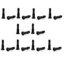 For iPhone 5 Bottom Screw Replacement Part Set BLACK Lot of 10