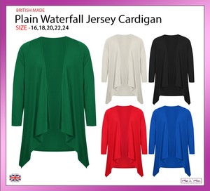 jersey cardigan plus size