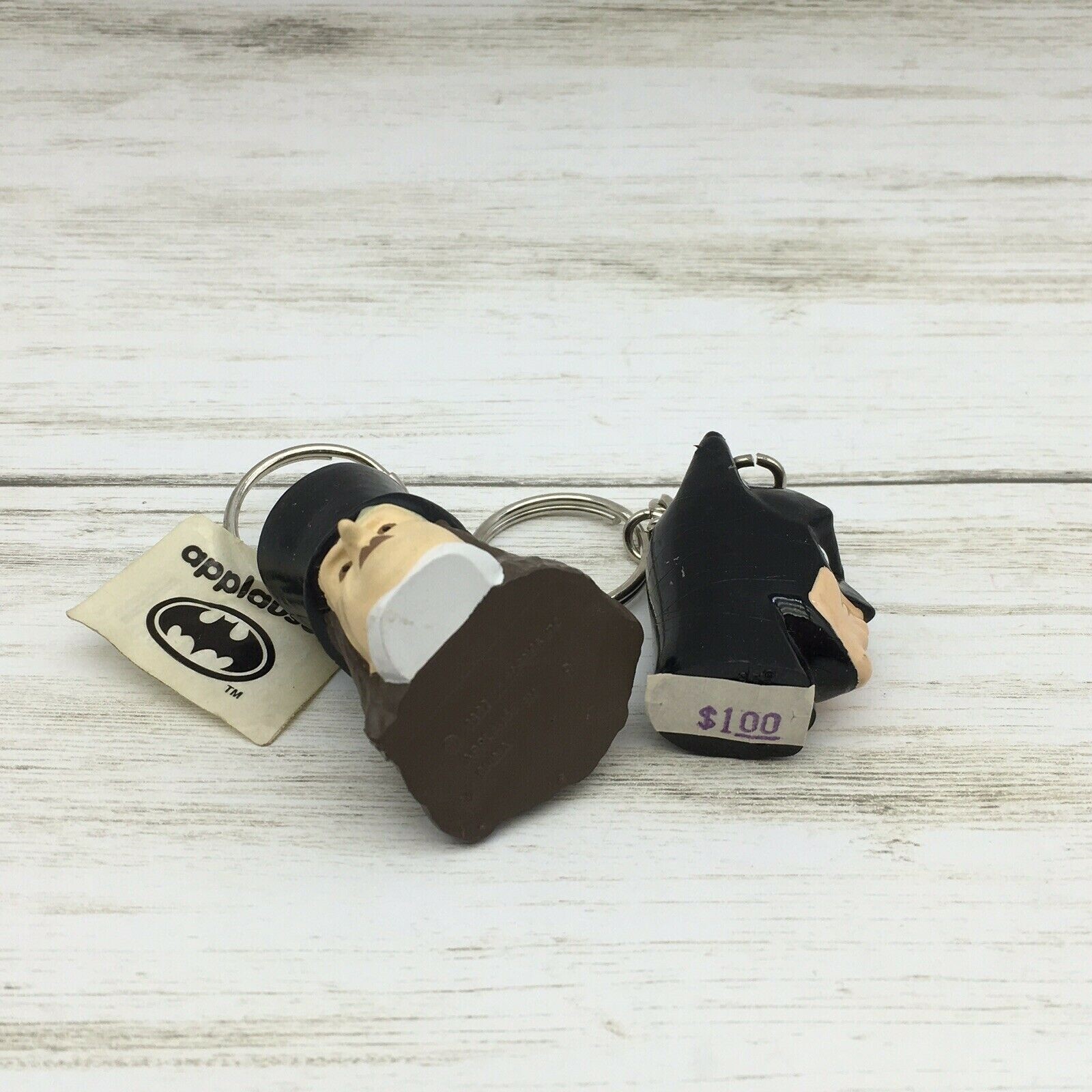 Vintage 1992 DC Comics Batman and Penguin PVC Bust Keychains | eBay