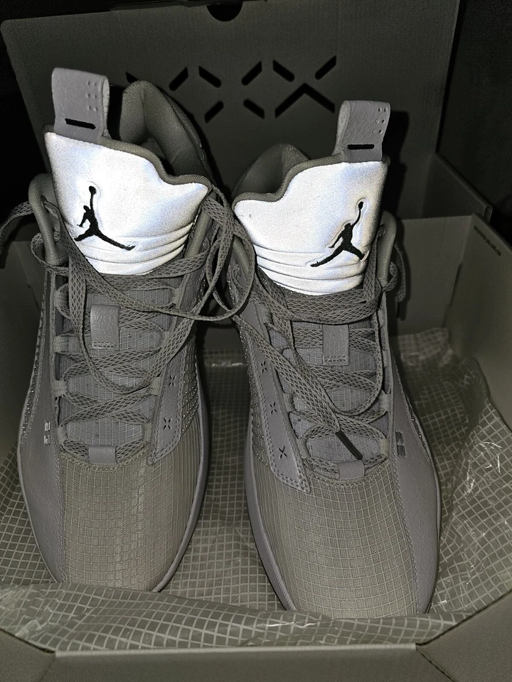 Jordan 35 низкий белый металлик серебро 2021 - Изображение 3 из 4