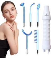 Darsonval High Frequency Wand Machine Skin Infrared Neon Glass Argon Hair Device