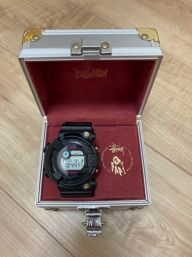 CASIO G-SHOCK × STUSSY APE collaboration FROGMAN GF-8250BS CASIO G-SHOCK × STUSSY APE collaboration FROGMAN GF-8250BS
