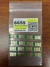 16 x High Capacity Toner Chip for Xerox WorkCentre 6655 printer Refill (6655)
