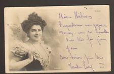 ARTISTE Mlle SIDLEY , BUSTE par REUTLINGER avant 1904