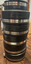 Fernco 1006-44SR 4" Flexible Coupling PVC Replacement Coupling Lot Of 5