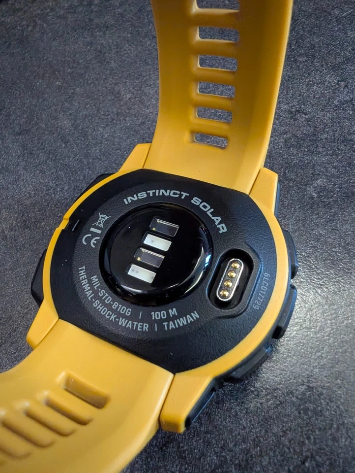 Garmin Instinct Solar - SD Yellow With screen protector - Photo 4/4
