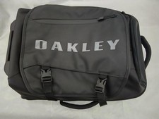 OAKLEY 2Way Carry Trolley Bag Black Travel Bag Scratched Used