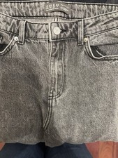 Washed black High Waist Jeans