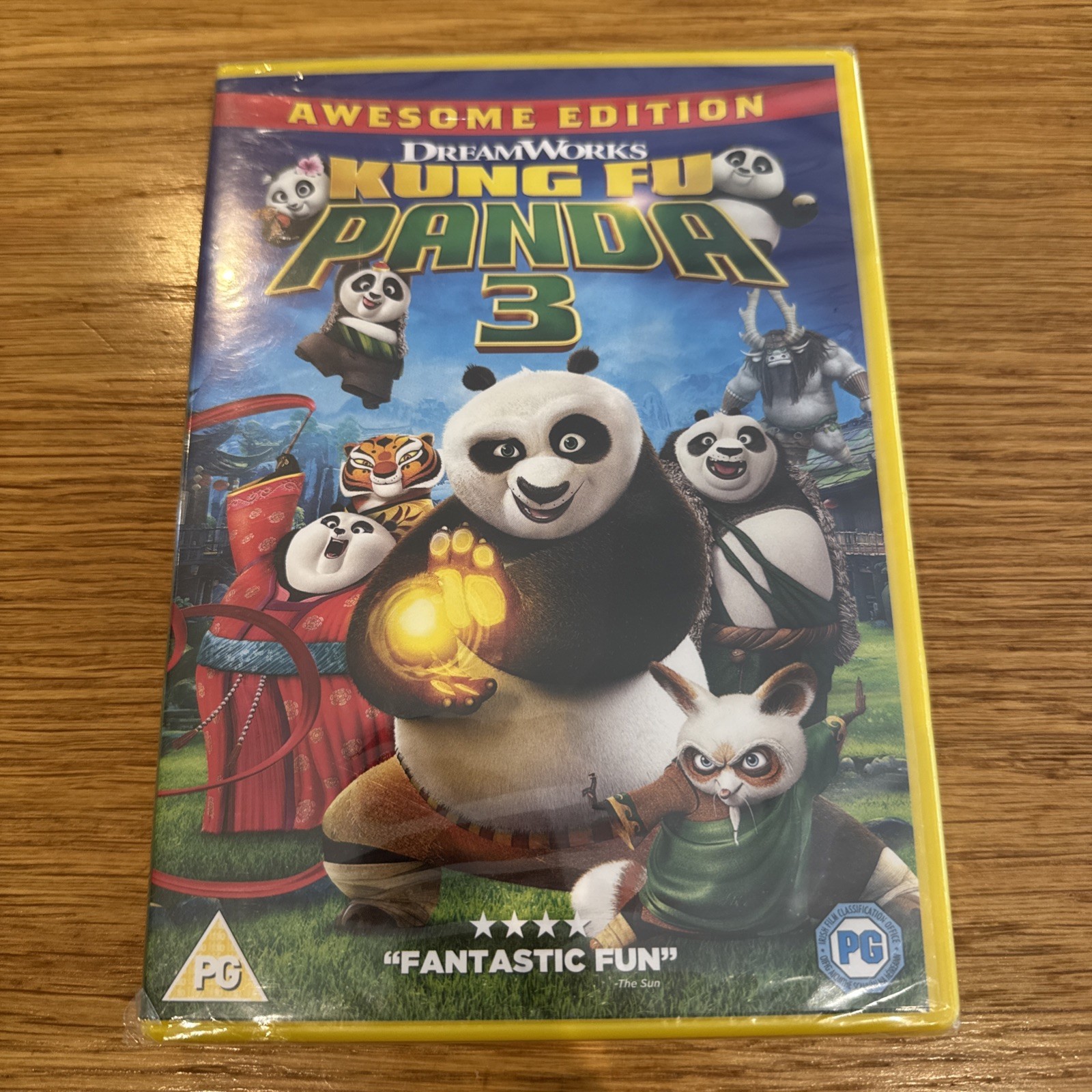 Kung Fu Panda 3 DVD (2016) NEW & Sealed