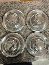 1968-82 Chevrolet Rally Derby Center Cap Set Of 4 Wheel Corvette 15 14 Oem