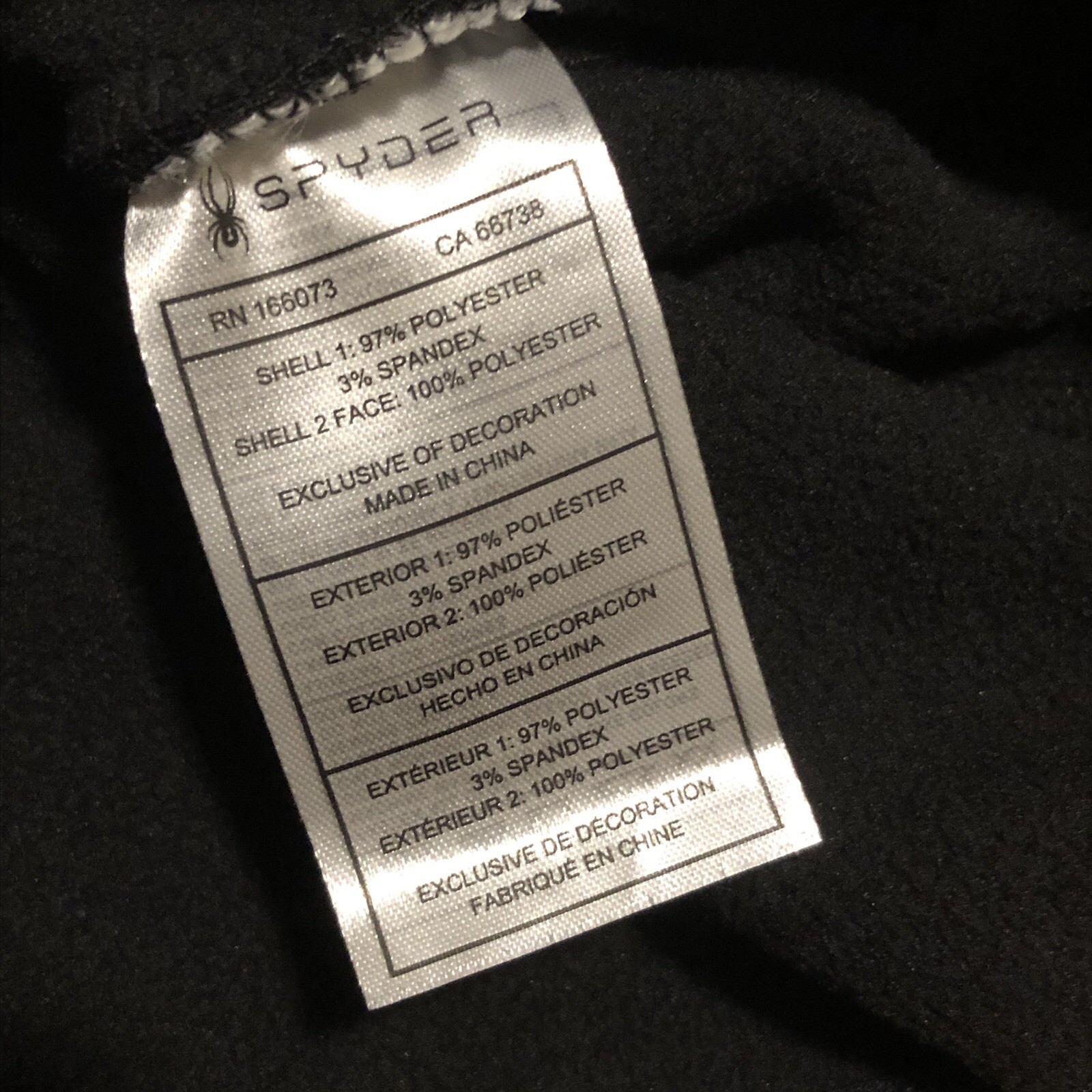 Spyder Black Full Zip Performance Jacket Men’s Sm… - image 17