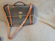 Stylish Mulberry Scotchgrain Vintage Travel Briefcase Satchel