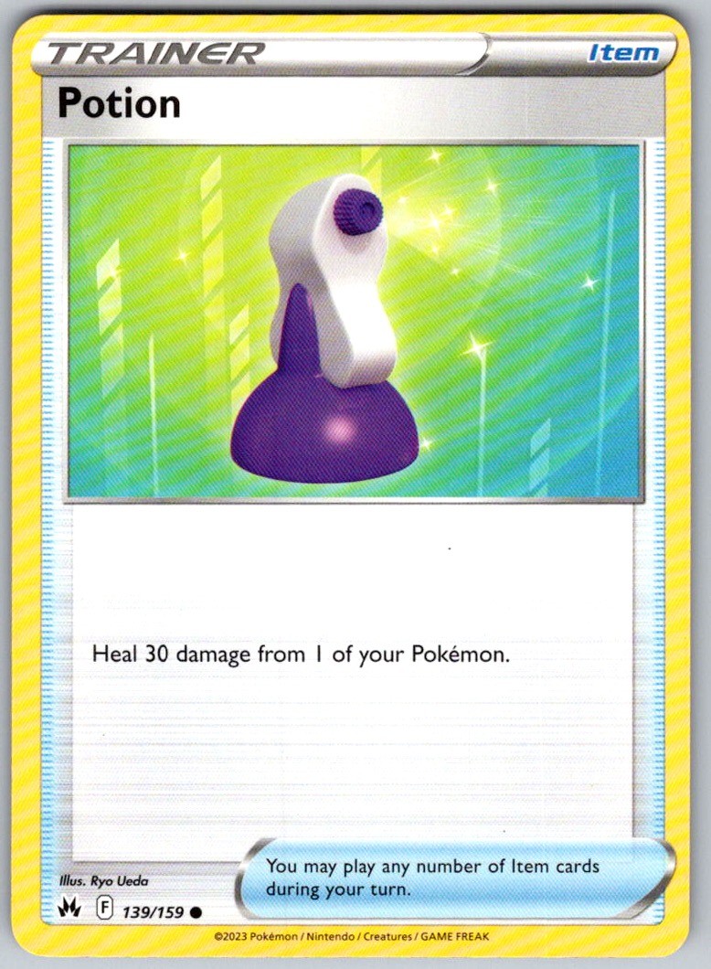 2023 Potion 139/159 Pokemon Crown Zenith C