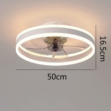 Wildcat Ceiling Fans with Lights, Quiet Modern LED with Remote Control Timer Fan