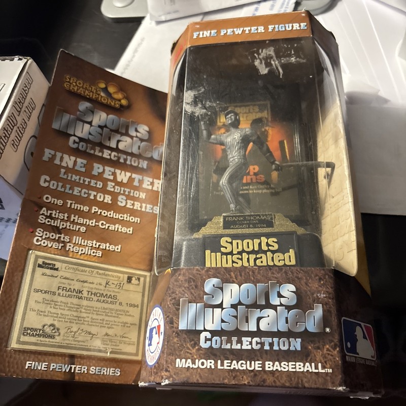 Frank Thomas 1997 Sports Champions Sports Illustrated Fine Pewter Figure Series