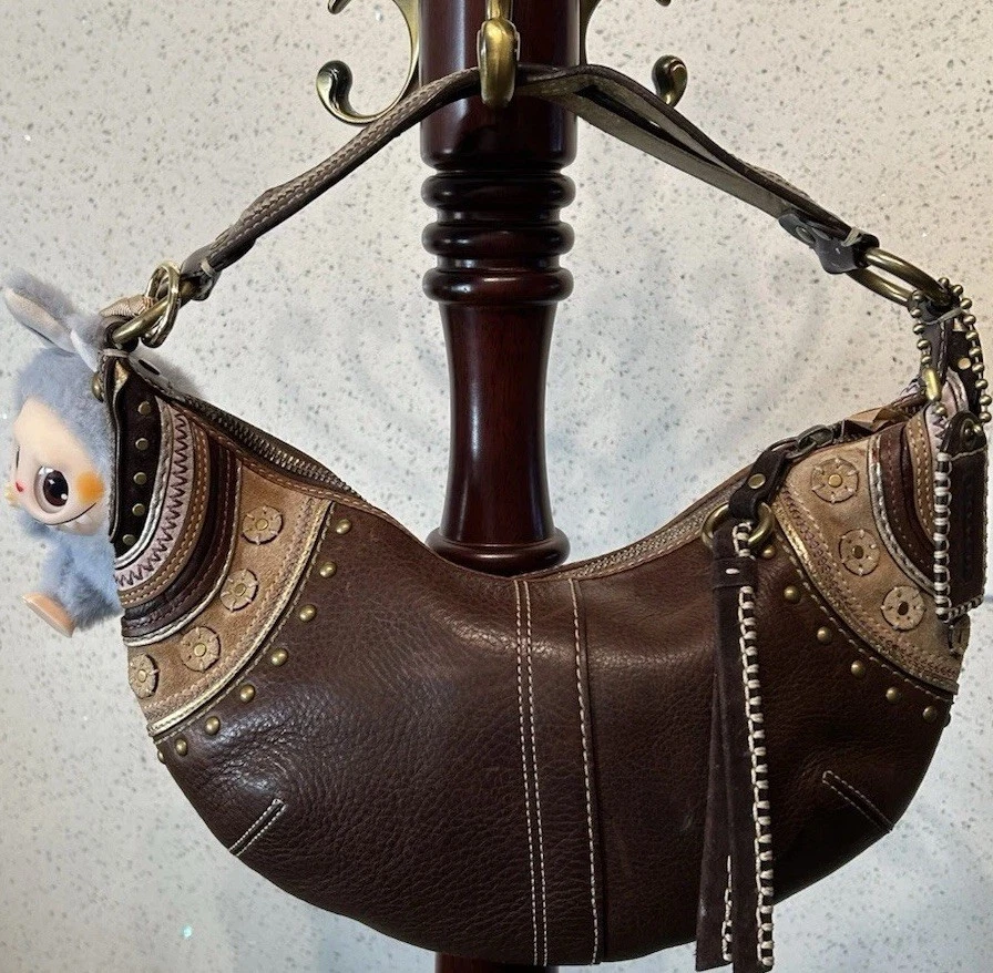 Coach Patchwork Hobo Bag Brown Bags & Handbags for Women for sale