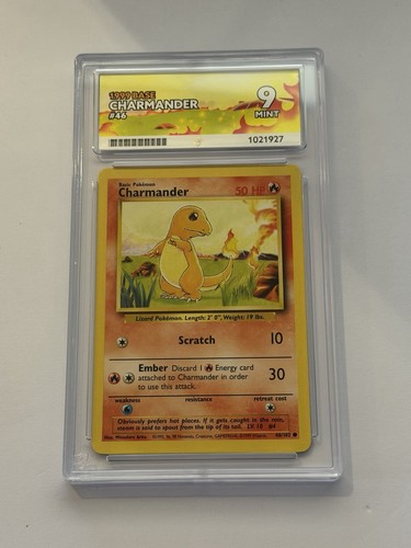 Charmander graded ACE 9 for sale on eBay