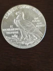 Incuse Indian  1/4 ounce / .999 Fine Silver Fractional Round B/U