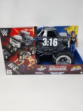 WWE Vehicle Wrekkin Stone Cold Crusher Monster Truck with Stone Cold Steve