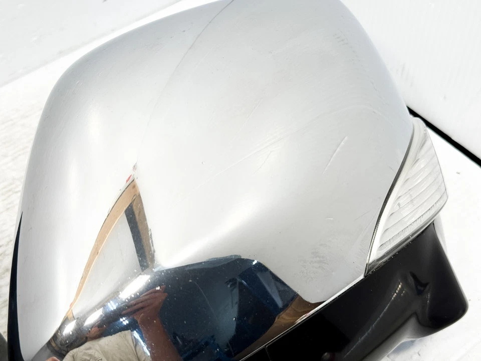 Espejo retrovisor puerta conductor izquierdo Nissan Armada 2020-2021 cromo cámara plegable eléctrica OEM Foto 4 de 4