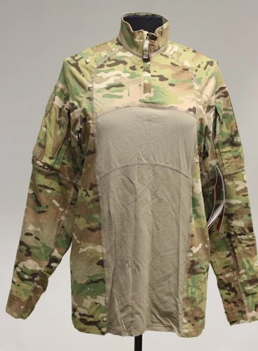 Army Multicam Advanced Improved Combat Shirt With 1/4 Zipper - Large - Used