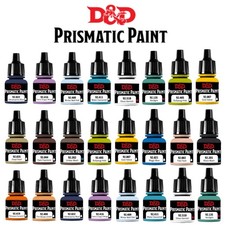 D&D Dungeons Und Dragons 8Ml Prismen Miniatur Modellfarbe Und Waschmittel Neu