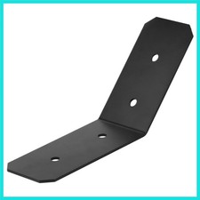 4 Pcs Flush Inside 45 Degree Angle Bracket for 4x4 Nominal Posts, Pergola & G...