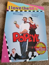 POPEYE ROBIN WILLIAMS SHELLEY DUVALL 2008 DVD + CD! LIKE NEW!