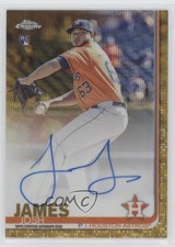 2019 Topps Chrome Rookie Gold Wave Refractor 13/50 Josh James #RA-JJ Auto w5p