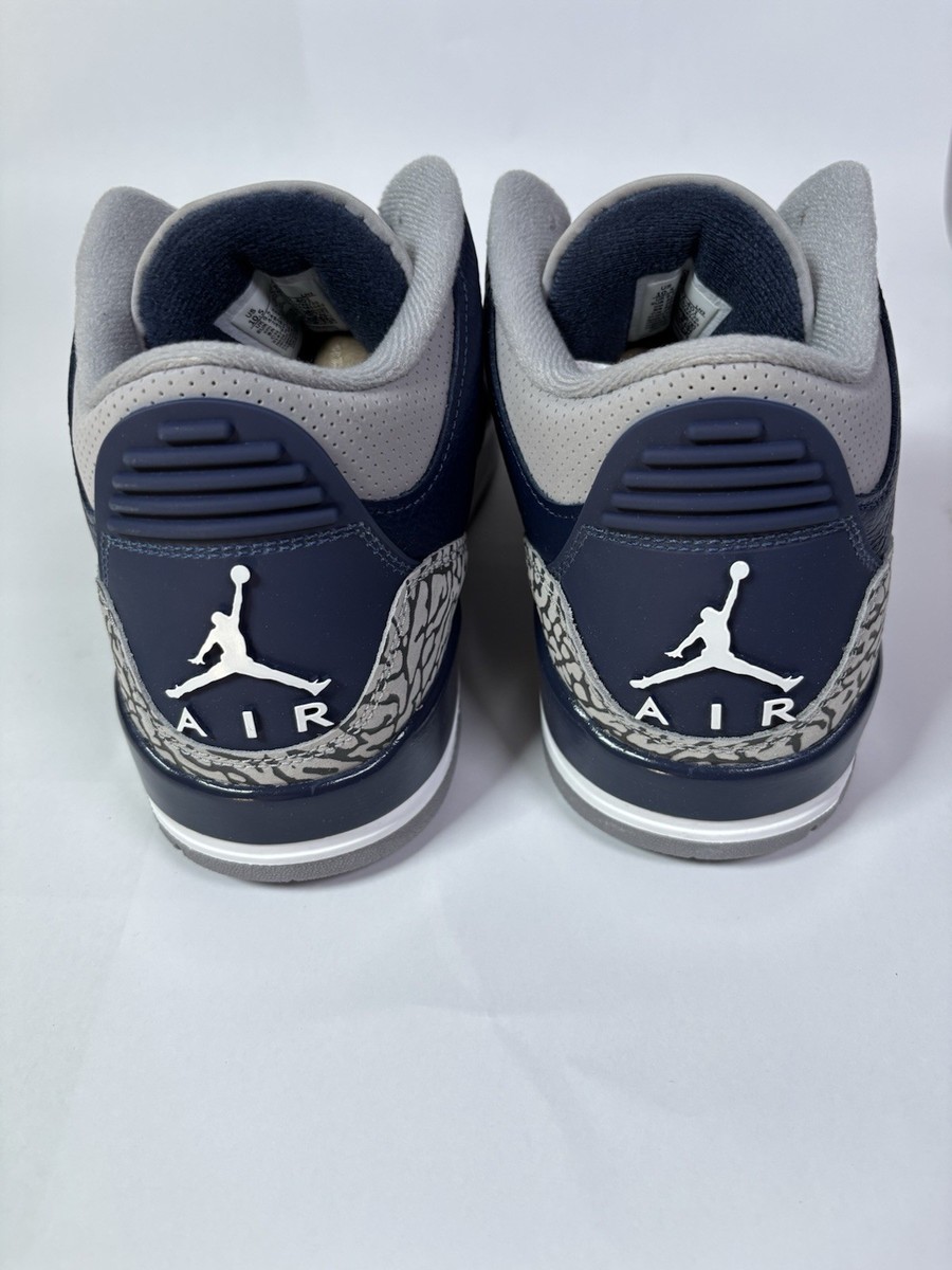 Size 10.5 - Jordan 3 Retro Blue for sale online | eBay