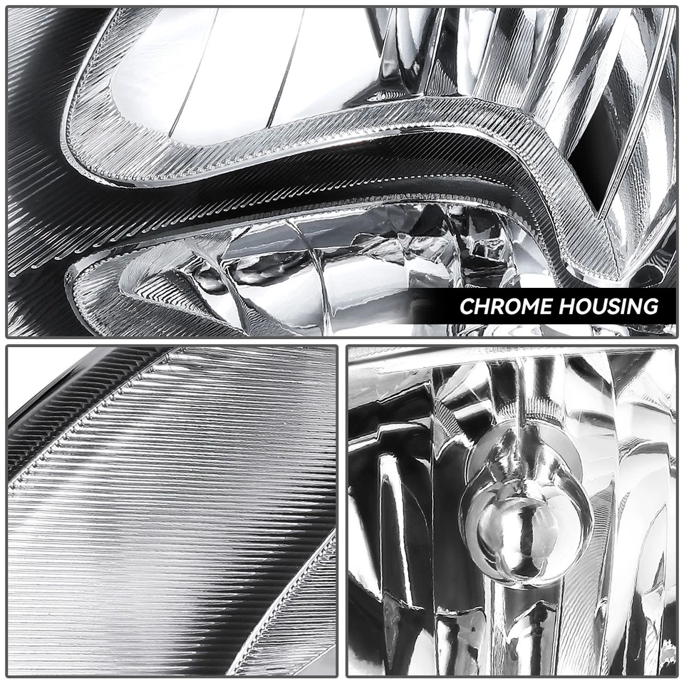 PARA 01-07 GRAN CARAVANA CIUDAD Y CAMPO CARCASA CROMADA ÁMBAR FARO ESQUINERO LÁMPARA Foto 4 de 4