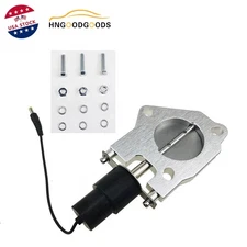 3"/3in Control Motor Stainless Steel Electric Exhaust Butterfly Valve&Screws Kit