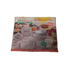 VTG Express Gourmet Hand Food Processor – Complete Set – Open Box