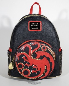 black leather backpack round flap COURONNE]Round Flap Leather Cross Bag [Black] (RCBRX25147BKX)
