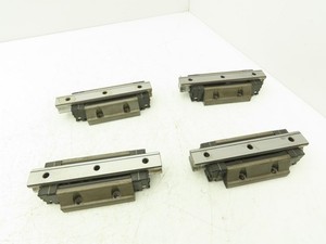 THK SHS25 Linear Bearing 1-Block Guide Rail 25mm x 160mm 6-1/4" Lot of 4