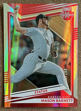 2022 Panini Elite Extra Edition - Mason Barnett #87 Red Status /299 (RC) Royals