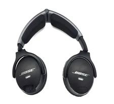 Bose A30 Aviation Headset Headphones Only Un-Tested For Parts Repair