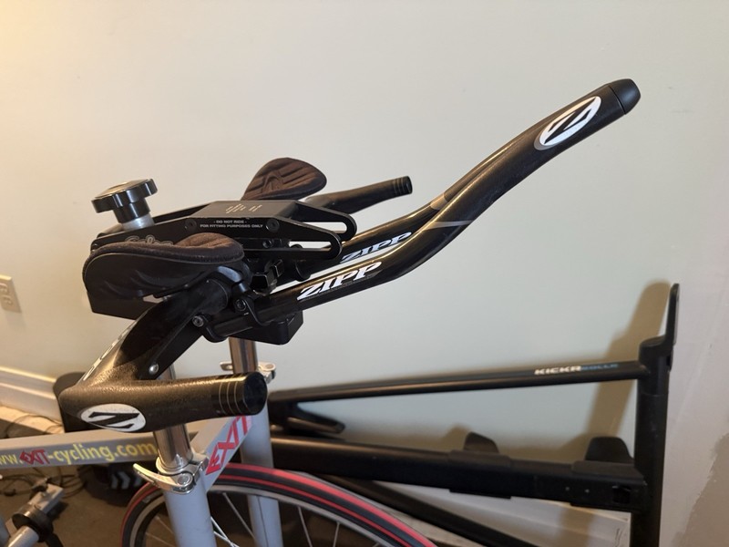 Zipp Vuka Aero Handle Bars Time Trail 31.8mm 40cm Width Carbon Fiber