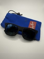 Ray-Ban Sunglasses Boys Black Square Tinted UV400 RJ 9069S 7028/55 Case