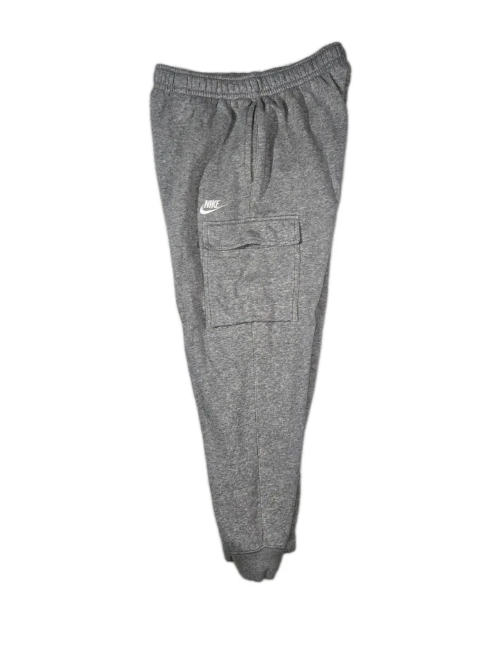 Pantalones cargo Nike Sportswear Club polar grises para hombre medianos 28x25 Foto 4 de 4