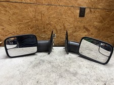 Pair Side Tow Mirrors Fit 02-07 Dodge Ram 1500 03-09 2500-3500 Manual Flip Up