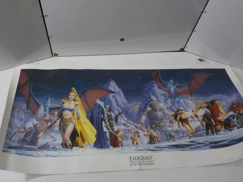 A731 Keith Parkinson EverQuest: The Scars of Velious Print (Damage)